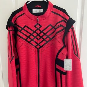 New Marvel Shang-Chi Jacket for adults. Color red-black. Size Large.